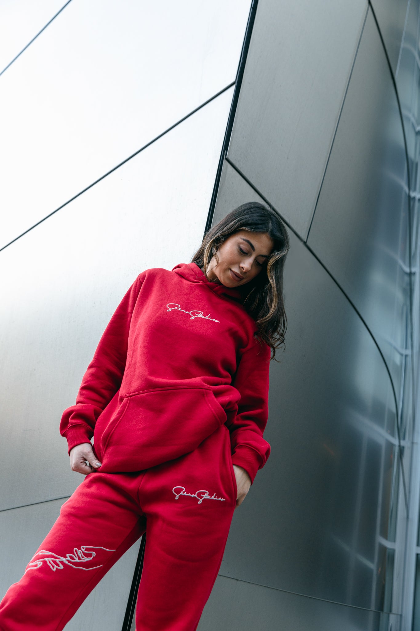 Affection Hoodie-Red