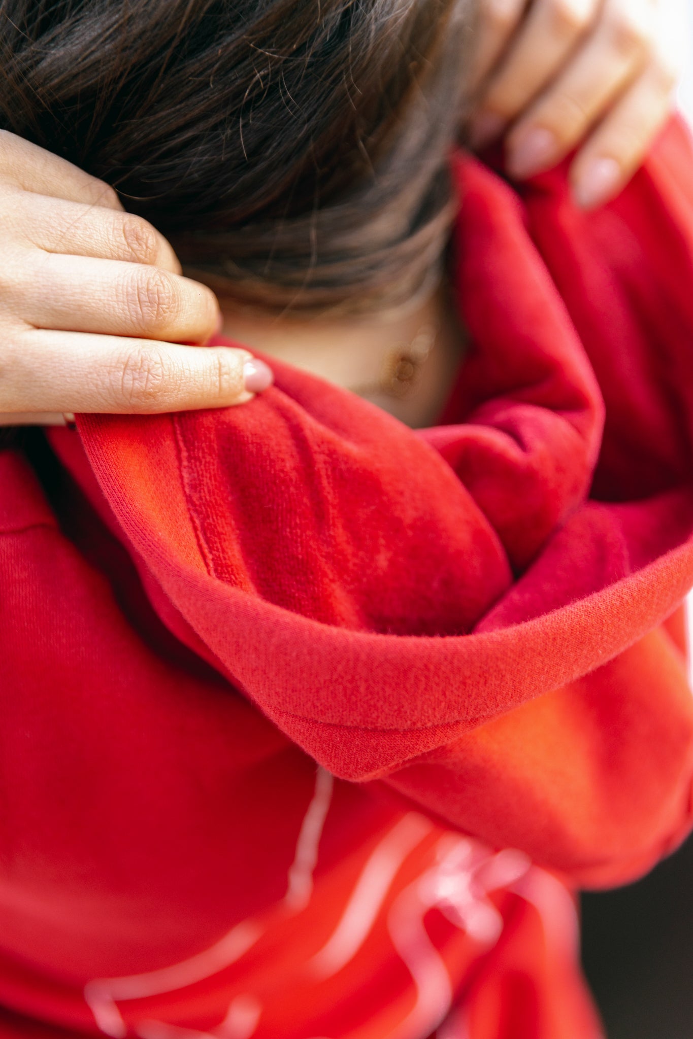 Affection Hoodie-Red